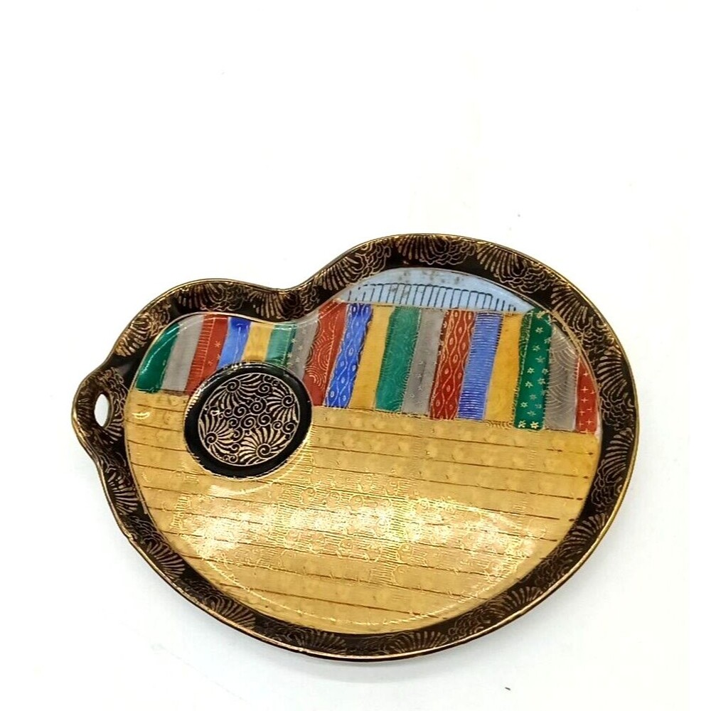 Vintage TT Takito Hand Painted Sushi Soba Plate Dish